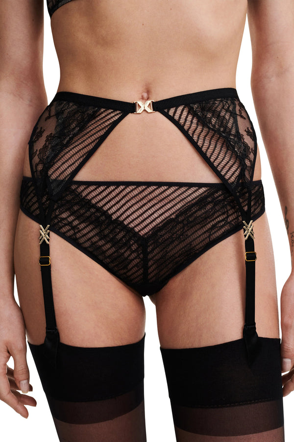 Chantelle Txture Garter Belt