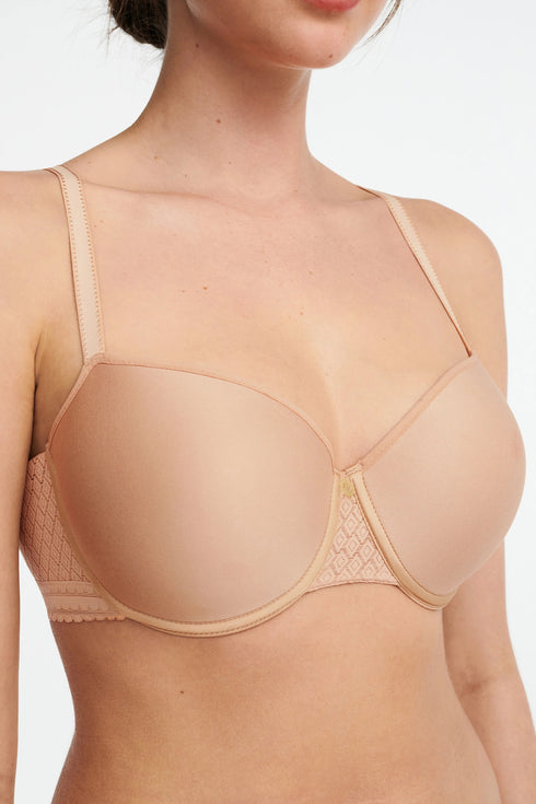 Chantelle Lucie Lace Comfort Demi Memory Foam Bra
