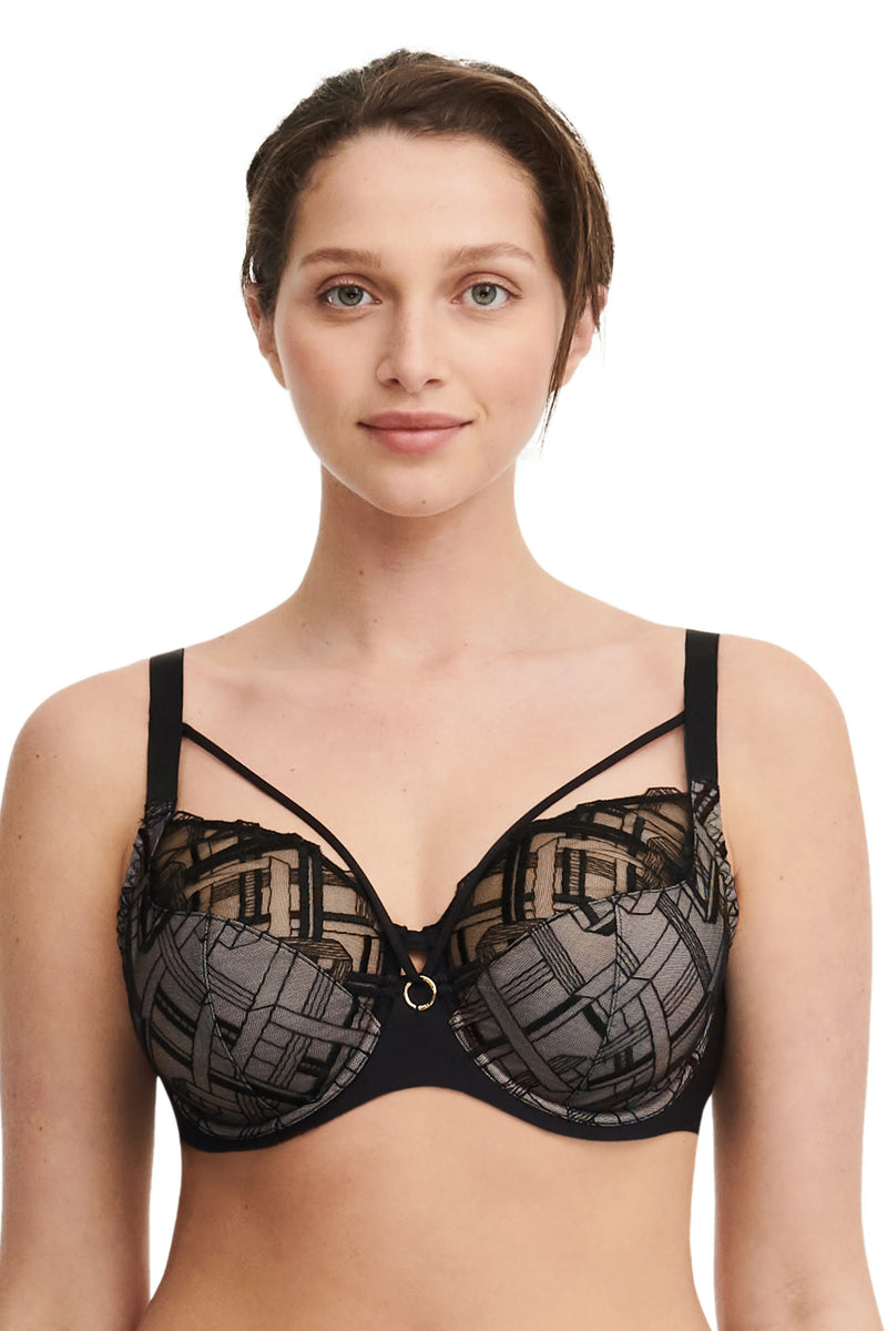 Chantelle Graphic Support Full Cup Bra Tannin