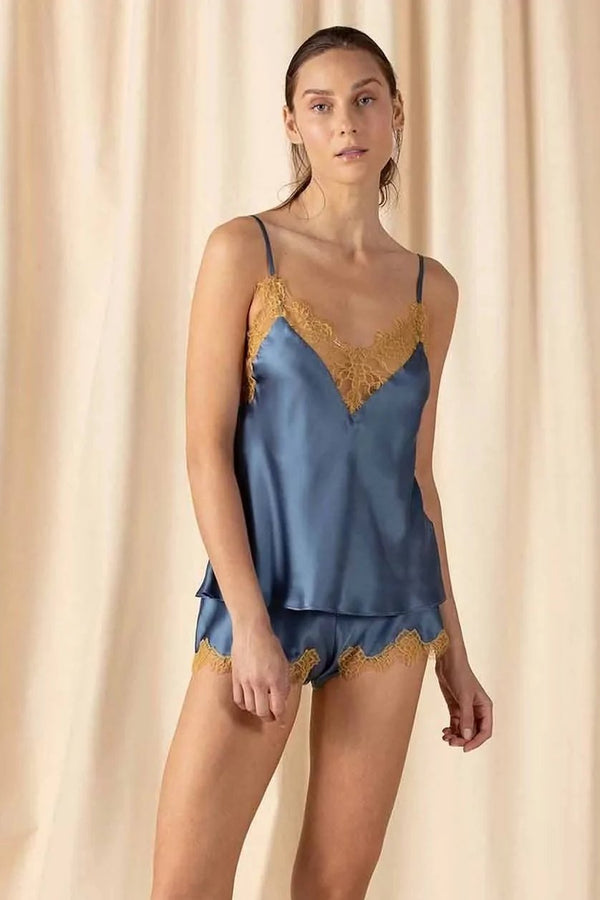 Nk Imode Natasha Deep-V Lace Camisole