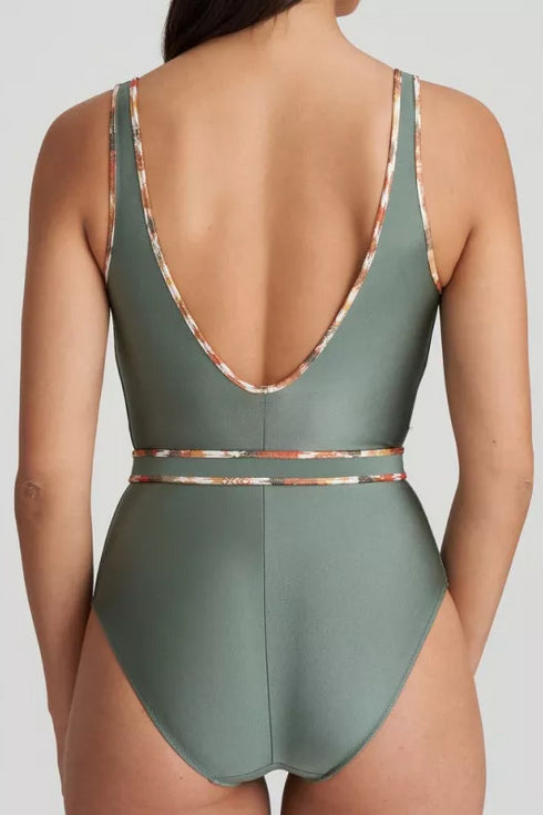 Marie Jo Crete Plunge Swimsuit Wireless