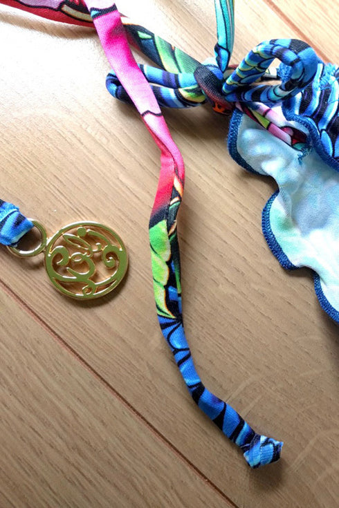 Luli Fama Inked Babe Fishtail Ink Mesh Full Bottom