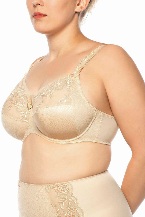 Ulla Ella Bra with underwire and sheer panel