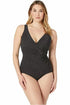 MiracleSuit Pin Point Plus Size Oceanus One Piece