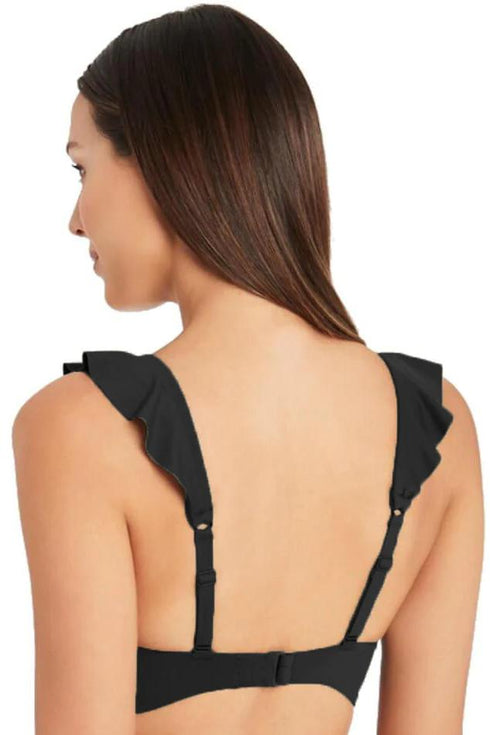 Sea Level Essentials Frill Bikini Top
