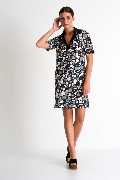 Shan Lycra Short sleeve lycra polo dress