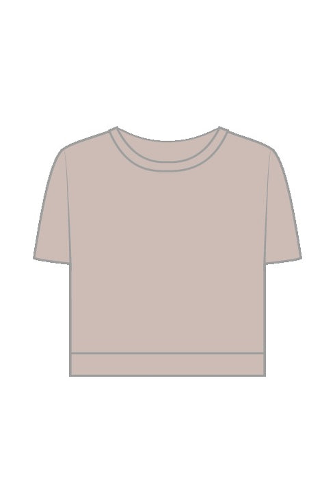 Shan Sofia Classic short-sleeve crop top