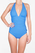 Shan Les Essentiels Classic plunging V neck one piece