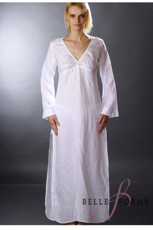 laFABBRICAdelLINO Long shirt linen