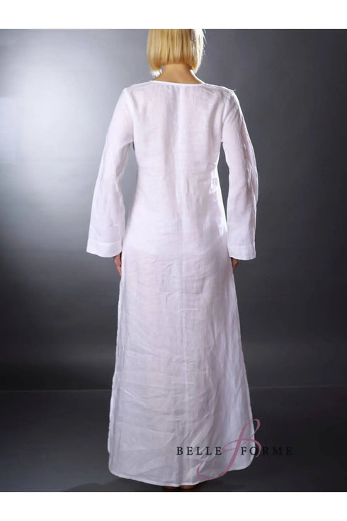 laFABBRICAdelLINO Long shirt linen