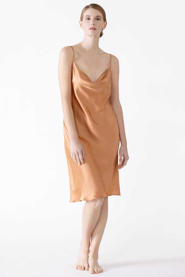 Nk Imode Sierra Cowl Neck Silk Slip