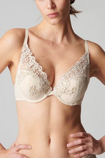 Simone Perele 15C Saga Plunging Push Up Bra