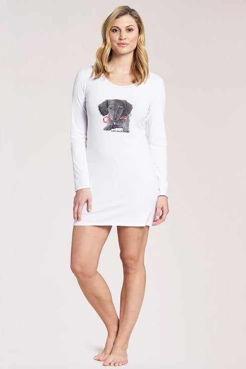 Rosch Be Happy Nightdress long sleeve round neck