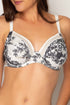 Antigel G68 Tigre De Jouy Underwired full cup plus size bra