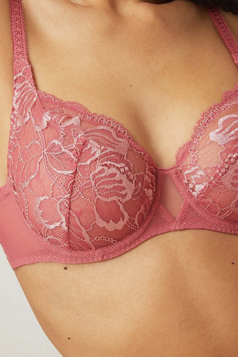 Simone Perele 12h Promesse Full Cup Support Bra BLUSH PINK buy for