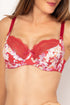 Antinea G94 Fleur De Braise Underwired half cup bra