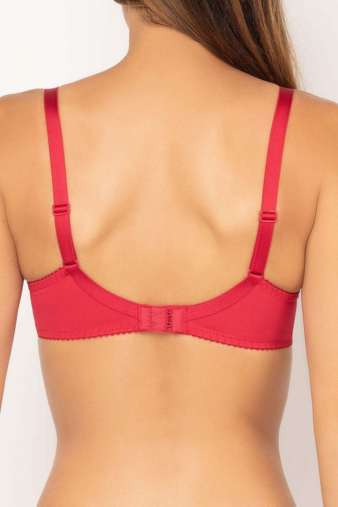 Antinea G94 Fleur De Braise Underwired half cup bra