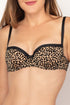 Antigel G38 Signature Fauve Underwired vertical seam half cup bra