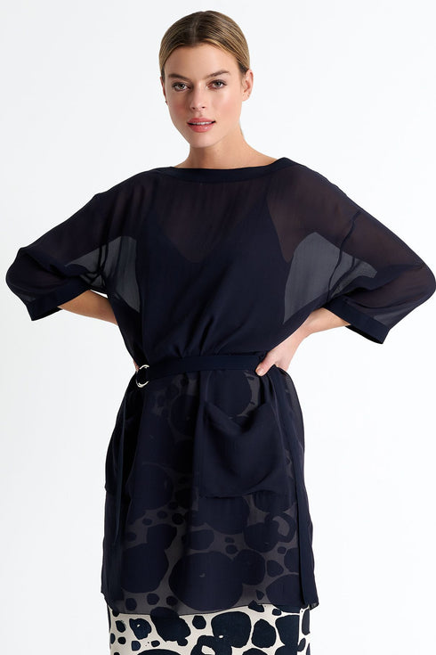 Shan Megan Classic Round Neck Dress