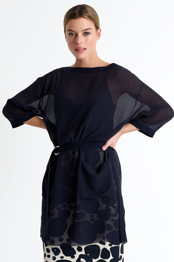 Shan Megan Classic Round Neck Dress