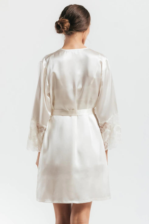 Nk Imode Thalassa Signature Short Silk Robe