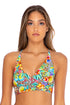 Luli Fama Luli's Jungle C.ross Back BUSTIER TOP