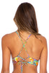 Luli Fama Luli's Jungle C.ross Back BUSTIER TOP