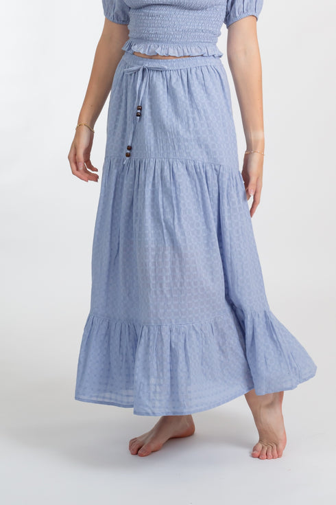 Koy Resort Riviera Long Tiered Skirt