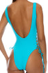 Luli Fama Beach Fuzz Open Side One Piece Bodysuit
