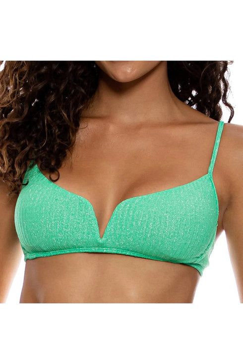 Luli Fama Starlight V Splice Bralette