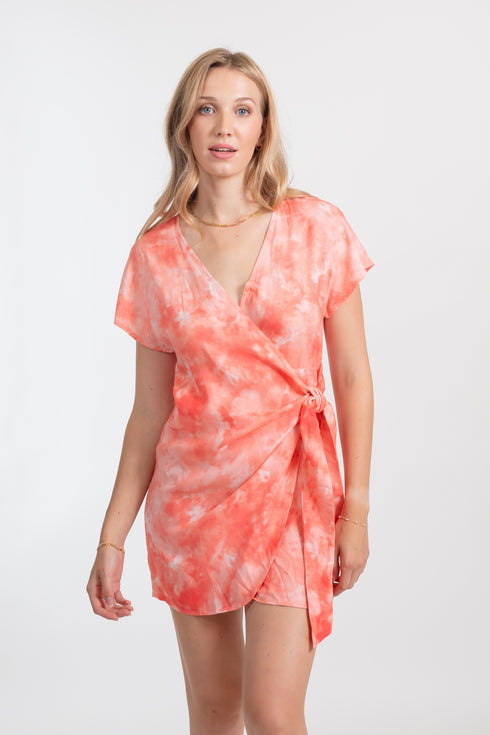 Koy Resort Aquarella Wrap Dress