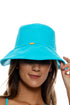Luli Fama Beach Fuzz Wide Brim Bucket Hat