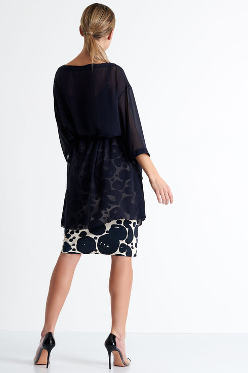 Shan Megan Classic Round Neck Dress