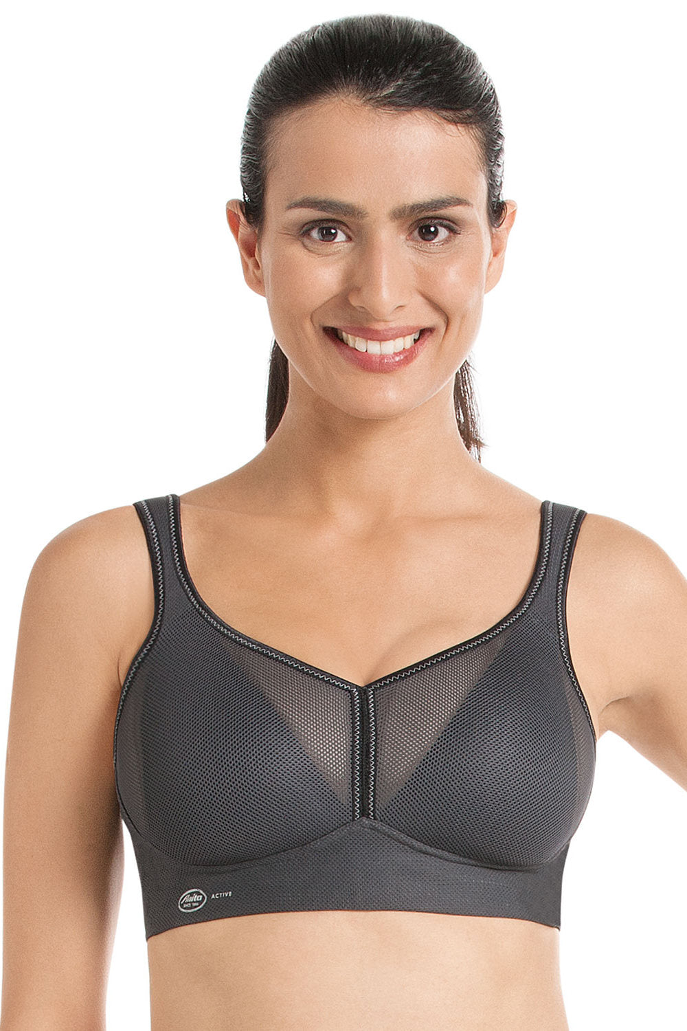 Womens Sport Bras Full Cup Bralette Anti-Exposure Brassiere Stable Breast  Shape Underwear with Elastic Shoulder Strap