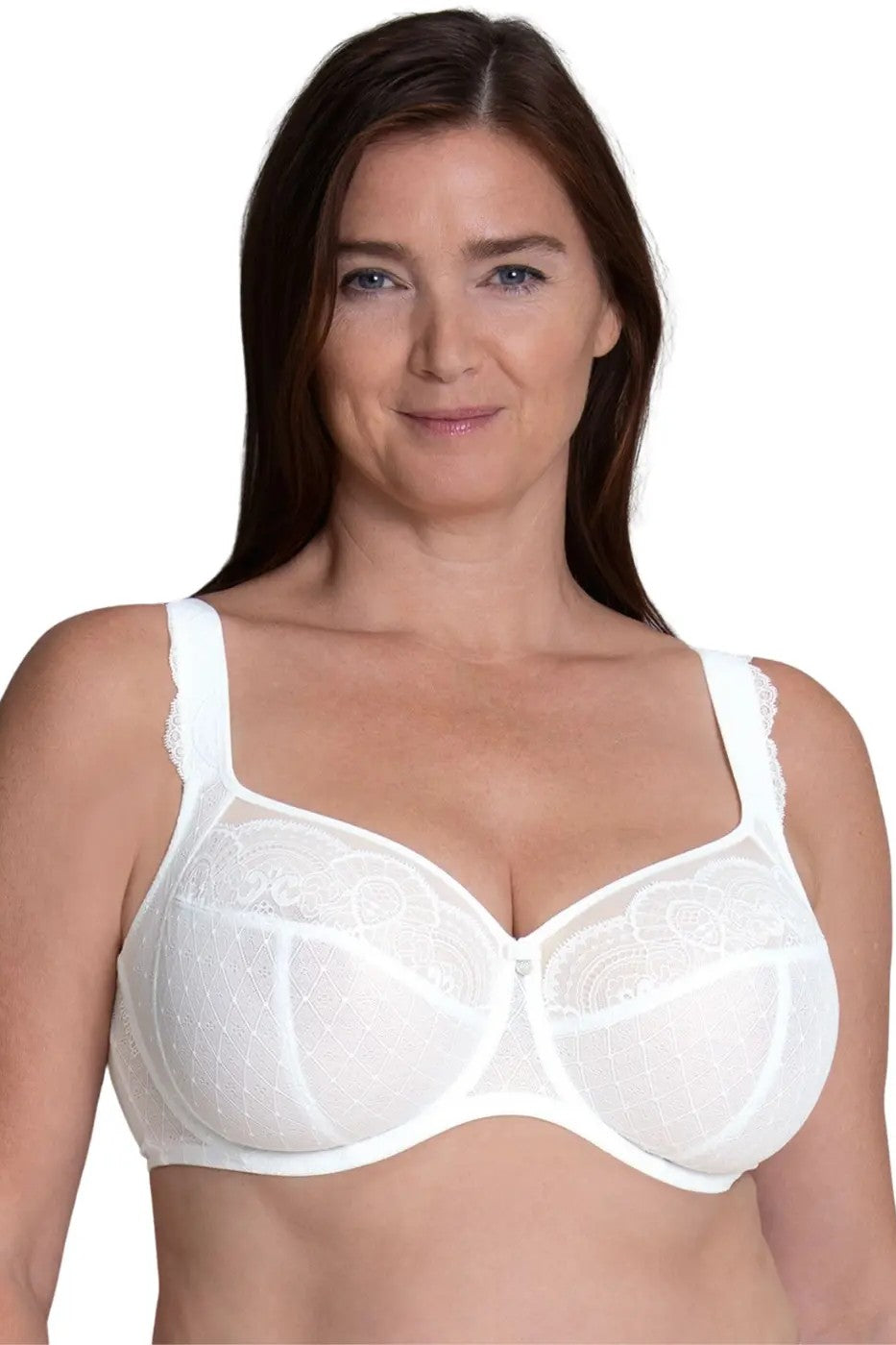 Rosa Faia Selma Underwired Bra 006 WHITE buy for the best price