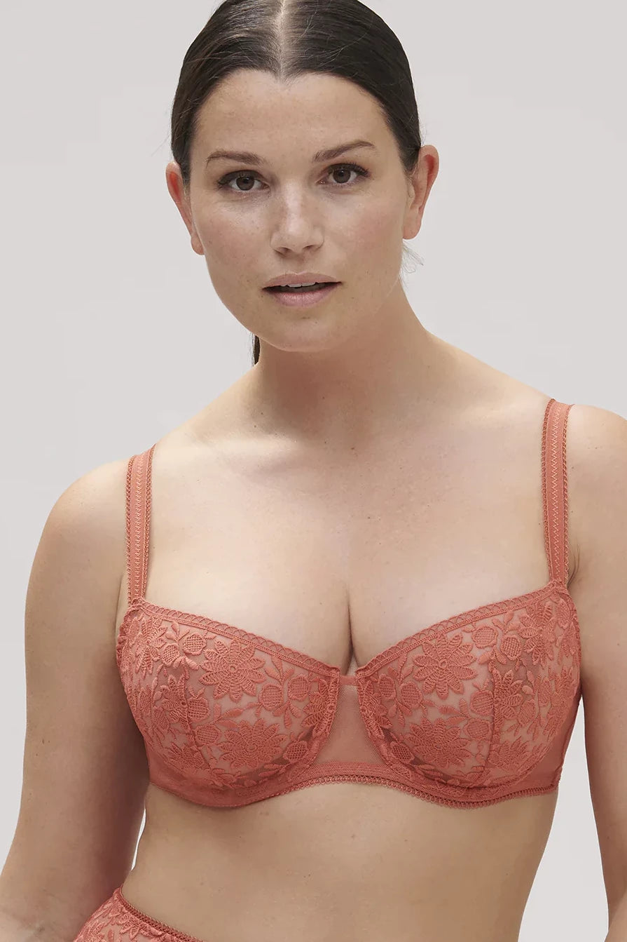 Simone Pérèle e Half Cup Bra - Texas Pink