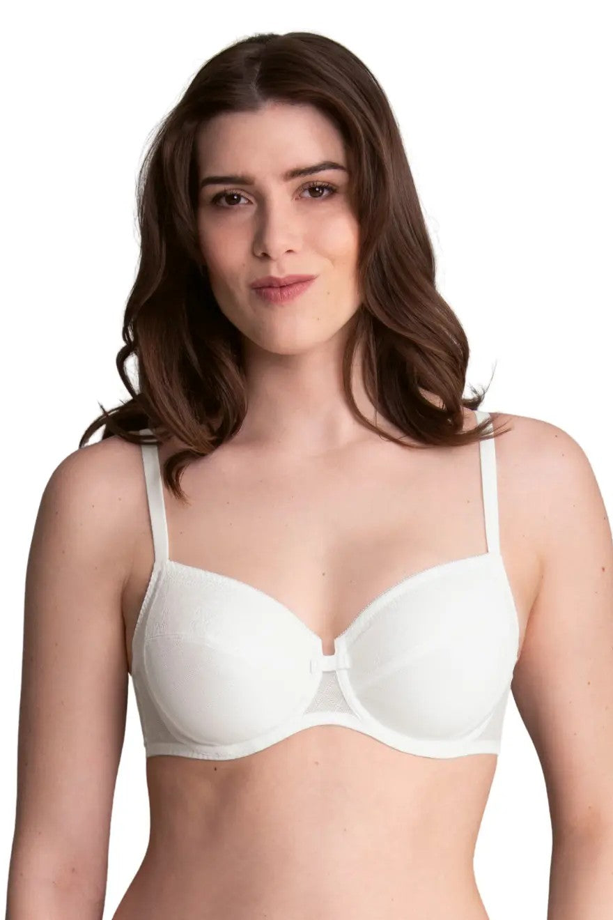 Rosa Faia Rosemary 5284-006 Women's White Underwired Full Cup Bra