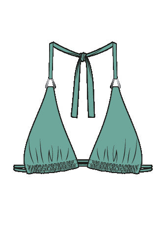 Shan Intemporel Supportive Triangle Bikini Top 42490 17 600 600 Sage