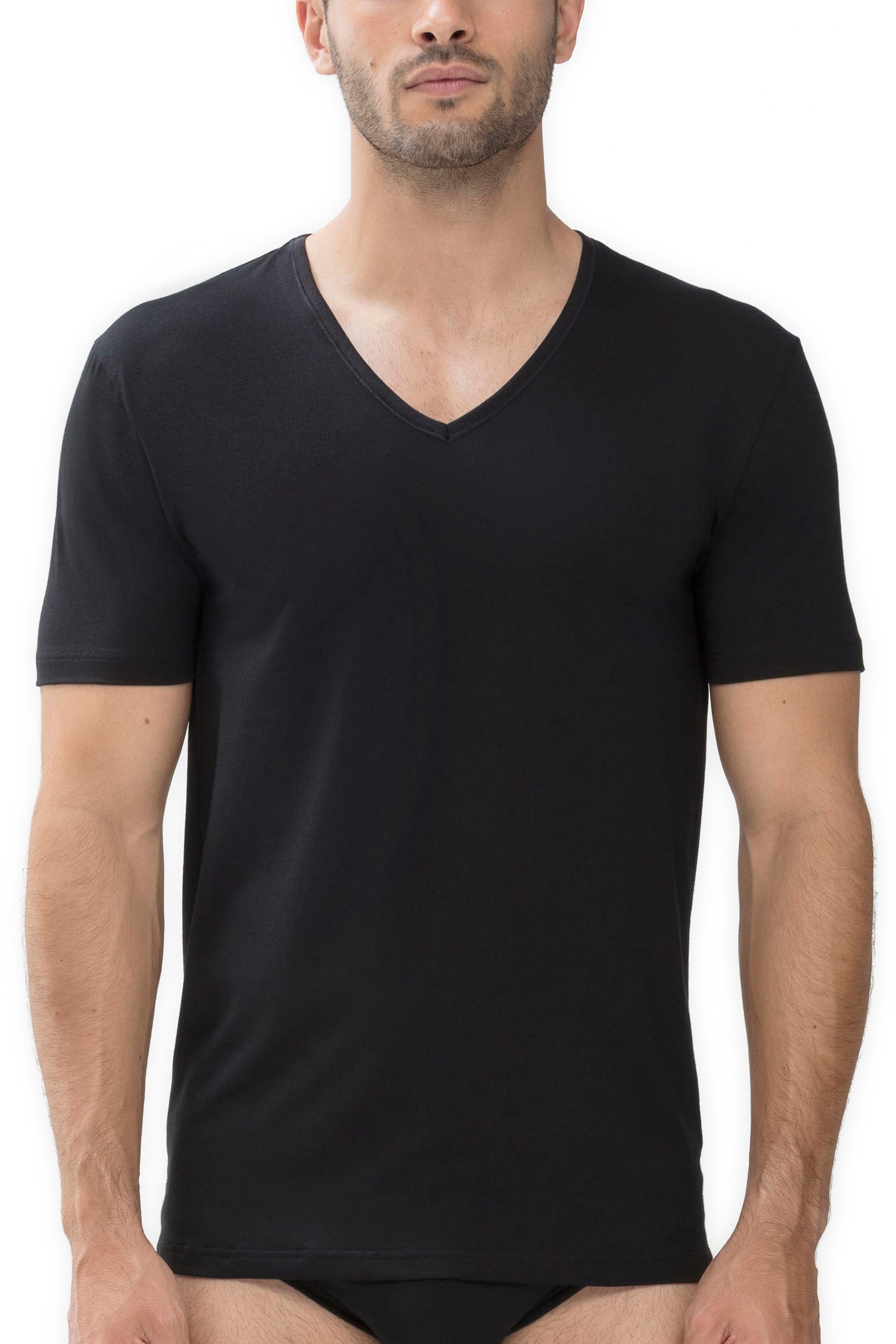 Mey Serie Dry Cotton (B) V-neck BLACK buy for the best price CAD$ 62.00 -  Canada and U.S. delivery – Bralissimo