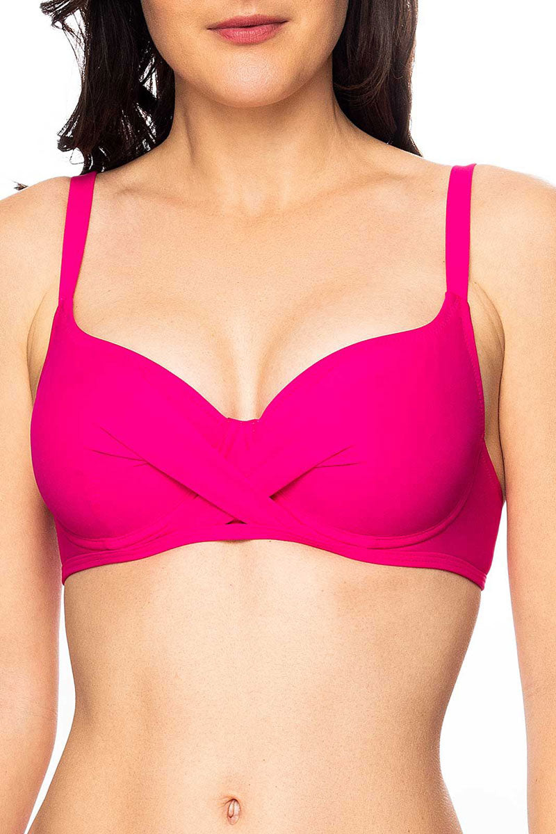 Maillot De Bain Bandeau Grande Taille Antigel Bain L'ethnica Ocre Brune Fbb7174 Bo