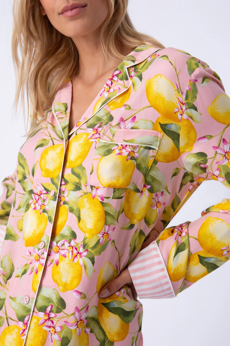 PJ Salvage In Full Bloom L/s Top LEMON | CAD$ 101.00 at Bralissimo