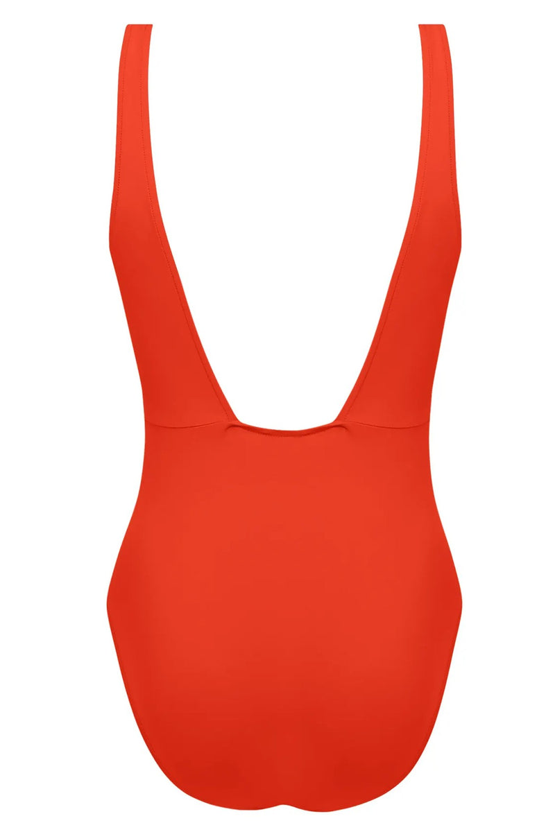 Haut De Plage Vintage Lise Charmel Taille S – Orange Pêche Made In France