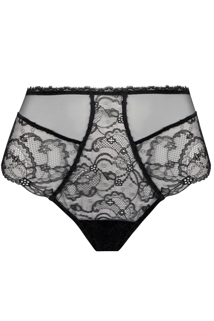 Lise Charmel H74 Feerie Couture Culotte 0005 BLACK buy for the