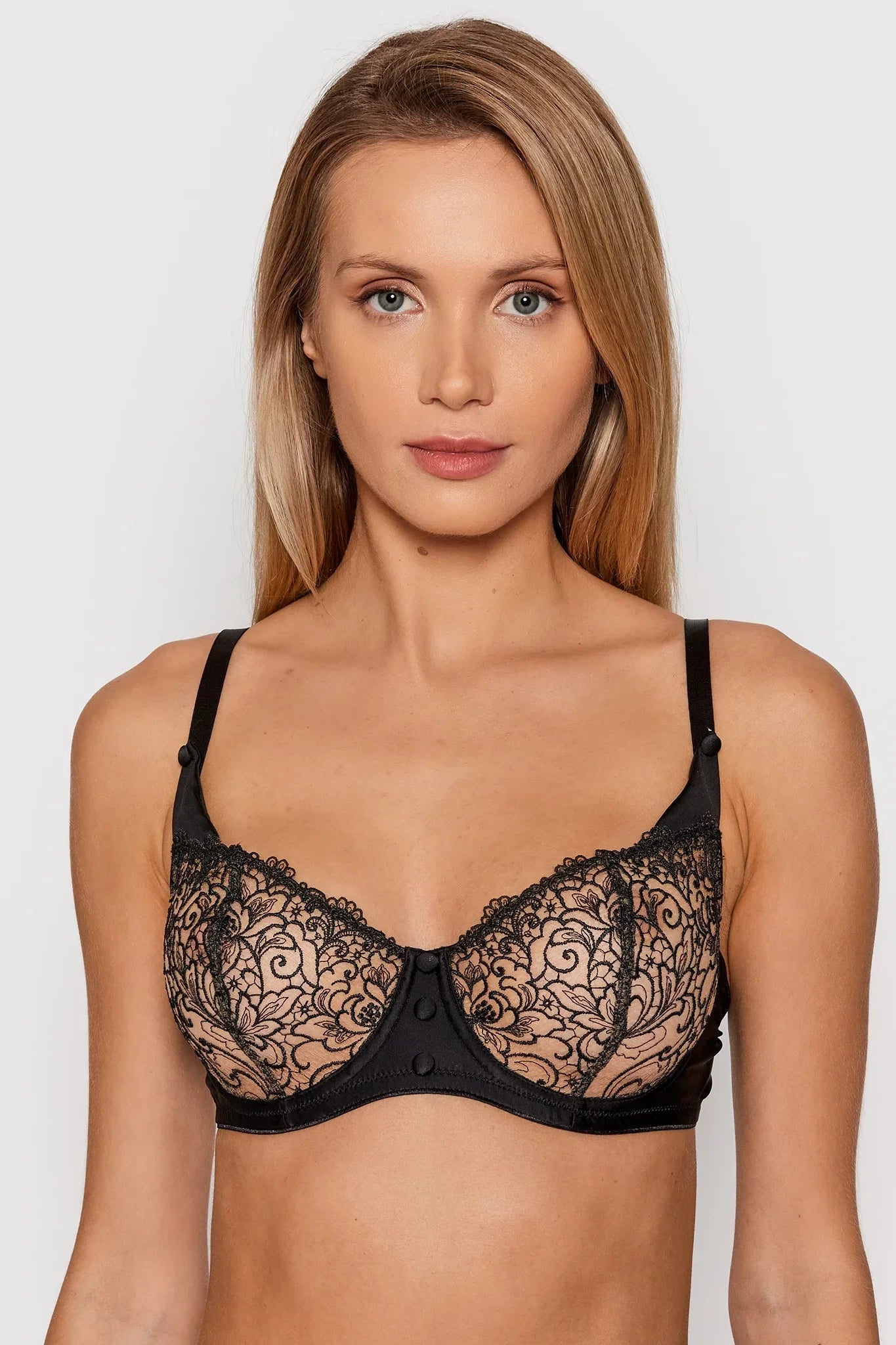 Aubade Miss Karl Half Cup Bra TUXE buy for the best price CAD