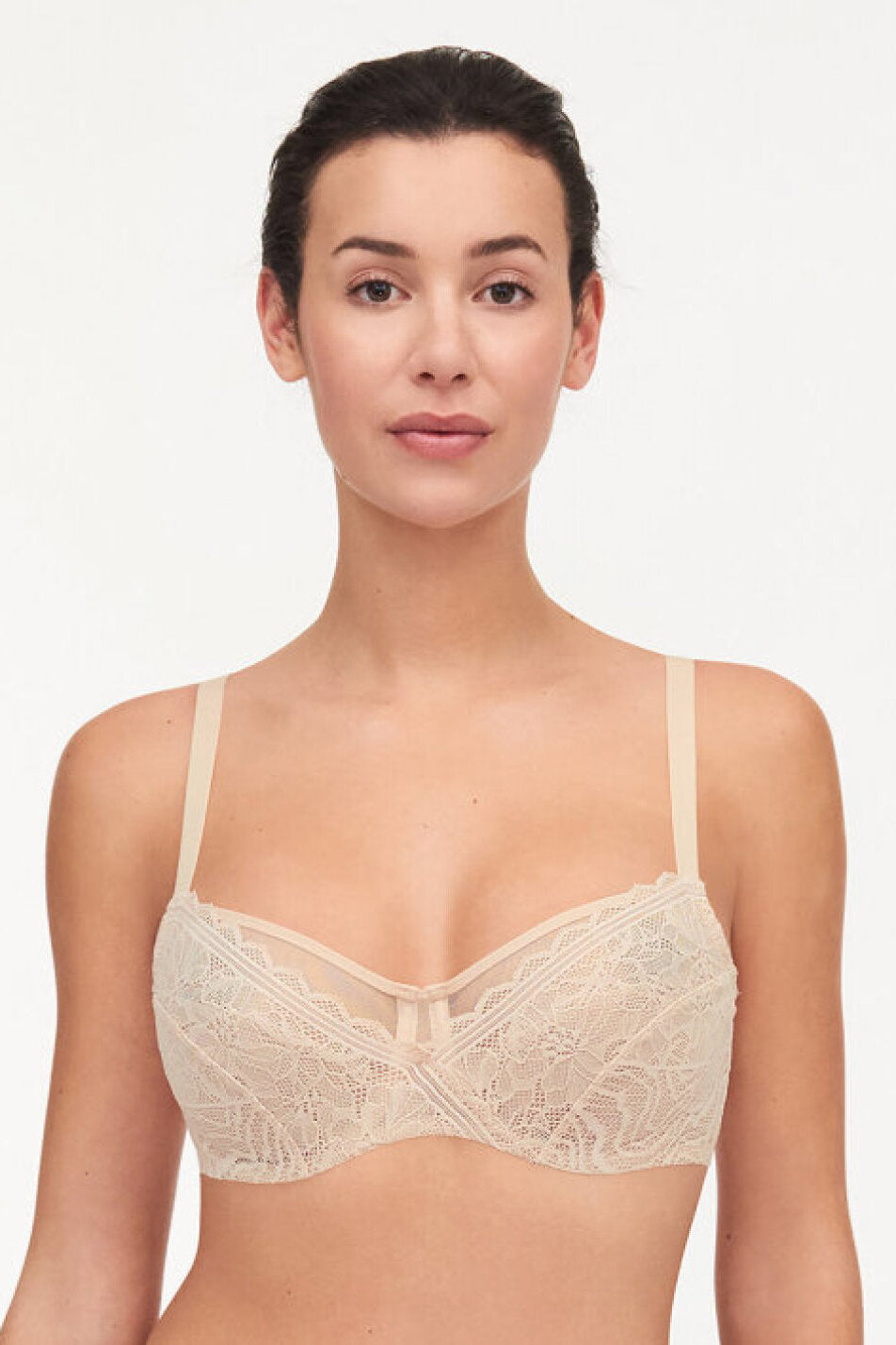 Chantelle Floral Touch Underwired Bra 01N NUDE BLUSH buy for the best price  CAD$ 105.00 - Canada and U.S. delivery – Bralissimo