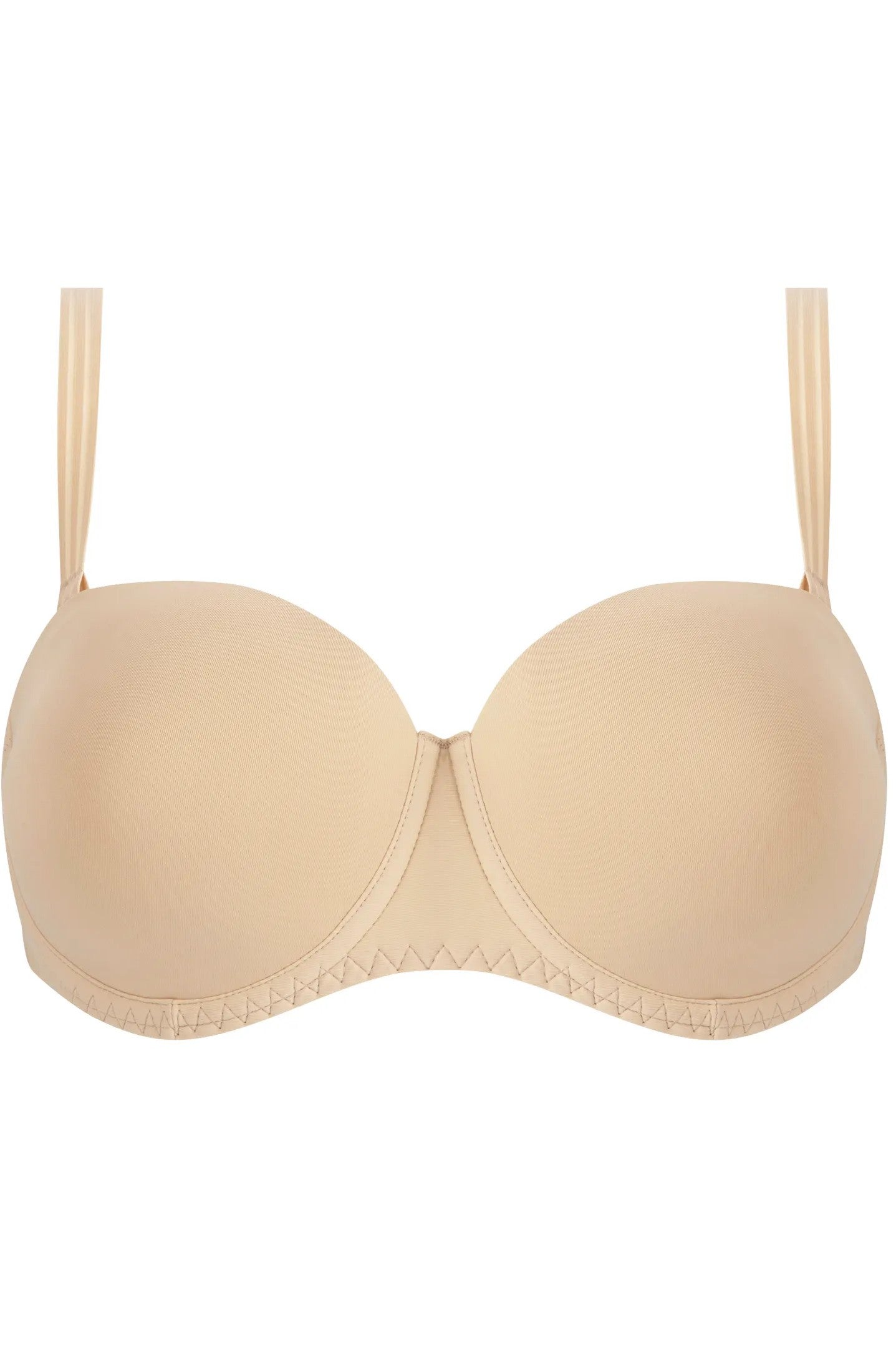 Chantelle Norah Comfort Strapless Convertible Bra in Nude Rose - Busted Bra  Shop