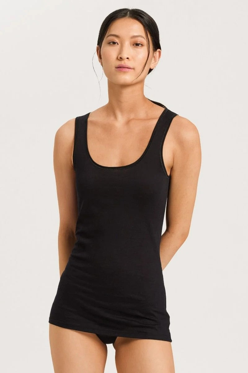 Hanro Ultralight Tank Top 0019 BLACK buy for the best price CAD$ 85.00 -  Canada and U.S. delivery – Bralissimo