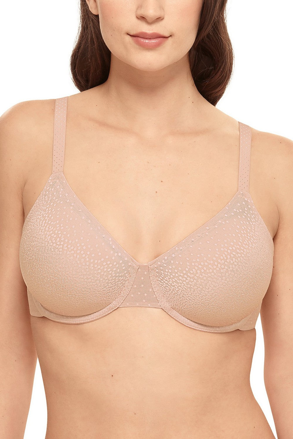Wacoal 835275 Zephyr Pink Bralette with Removable Pads