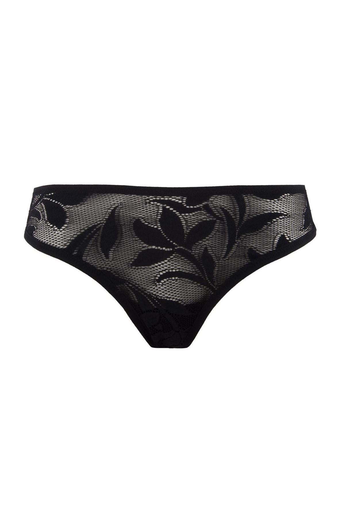 Epure P51 Dentelle Tulipes STRING 0005 NO/NOIR buy for the best price CAD$  71.00 - Canada and U.S. delivery – Bralissimo