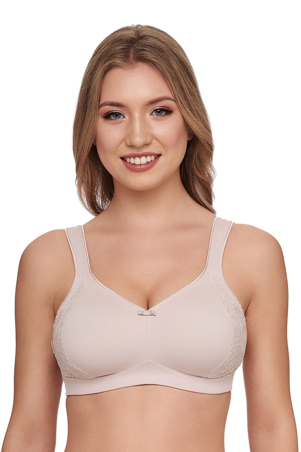 Abergele Minimizer Bra 4002 Comfortable Underwire Support, Extra Soft Minimizing  Bras, Look Great Every Time, Nude, X-Small : : Clothing, Shoes &  Accessories